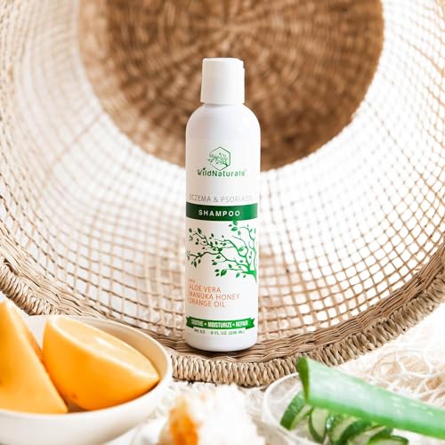 Eczema & Psoriasis Treatment Shampoo - Anti-Dandruff, Scalp Relief for Dry & Itchy Skin - Hypoallergenic, Paraben & Fragrance-Free for Sensitive Scalp - Image 8