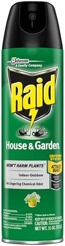 Raid House & Garden I, Kills Insects without Harming Plants, 11 oz - Image 7