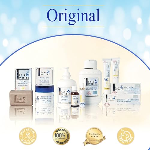 FAIR & WHITE Original Skin Brightening Gel Cream - 30ml / 1floz - For Neck, Face, Armpit, Elbows, Private Areas, Brightening Gel for Uneven Skin Tone - Image 6