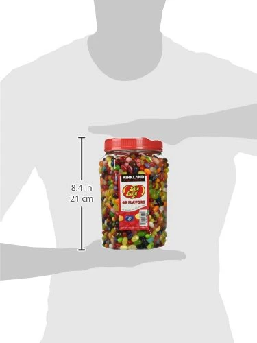 KIRKLAND SIGNATURE - Gourmet Jelly Beans, Blueberry, 128 Ounce, 4 Pound (Pack of 2) - Image 5