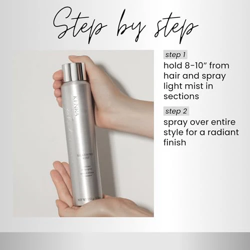 Kenra Platinum Silkening Mist | Brilliant Shine Spray | Smooths Flyaways, Detangles and Tames Frizz | Humidity Protection | All Hair Types - Image 4