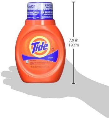 Tide 760838 Liquid Laundry Detergent, Original, 16 Loads, 25 fl oz - Image 9