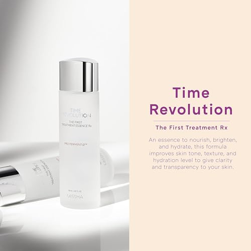 MISSHA Time Revolution The First Treatment Essence RX 150ml - Essence/Toner that Moisturizes and Smoothes the Skin Creating A Clean Base - Amazon Code verified for Authenticity - Image 2