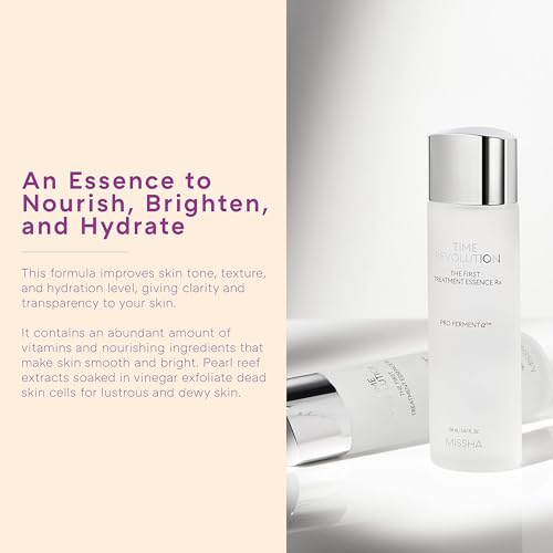 MISSHA Time Revolution The First Treatment Essence RX 150ml - Essence/Toner that Moisturizes and Smoothes the Skin Creating A Clean Base - Amazon Code verified for Authenticity - Image 6