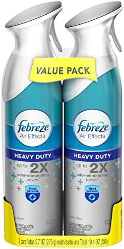 Febreze Air Effects Heavy Duty Crisp Clean Air Freshener, 2 ct - Image 5