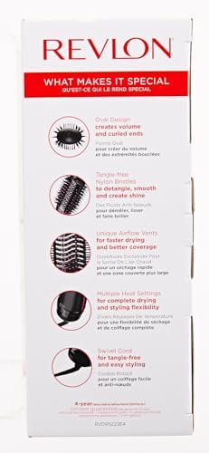 REVLON 1100 Watt 3 Heat 2 Speed Pro Collection One Step Ionic Hair Dryer and Volumizer - Image 10