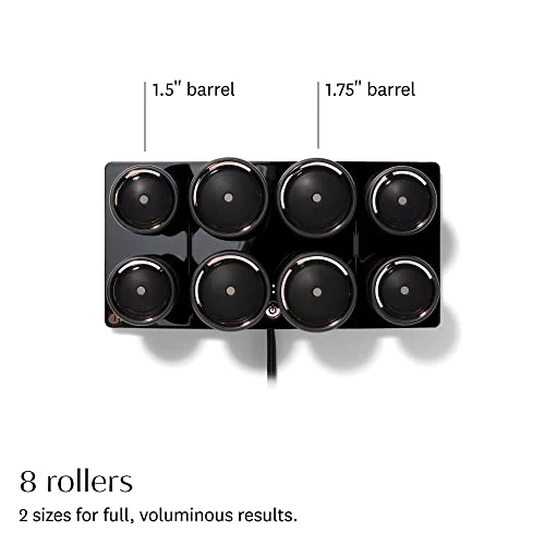 T3 - Volumizing Hot Rollers LUXE | Premium Hair Curler Set for Long Lasting Volume, Body & Shine | Set of 8-4 XL (1.75") & 4 Large (1.5”) - Image 2