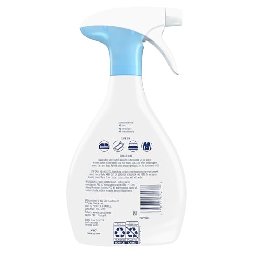 Febreze FABRIC Refresher, Zero Perfume, 23.6 oz Spray Bottle - Image 8