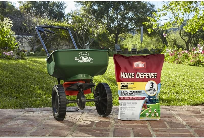 Ortho Home Defense Insect Killer for Lawns Granules - Treats up to 10,000 sq. ft., Lawn Insect Killer Kills Ants, Ticks, Fleas, Spiders, Centipedes & Other Listed Bugs, Fast Acting, 10 lbs. - Image 4