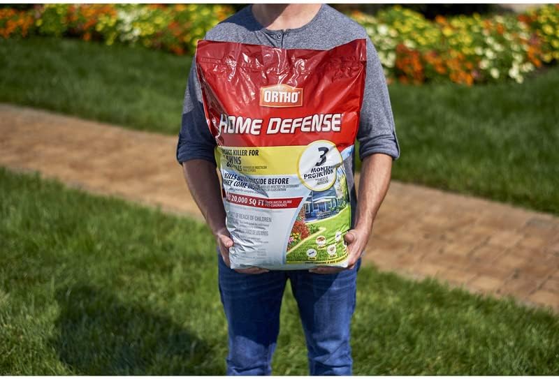 Ortho Home Defense Insect Killer for Lawns Granules - Treats up to 10,000 sq. ft., Lawn Insect Killer Kills Ants, Ticks, Fleas, Spiders, Centipedes & Other Listed Bugs, Fast Acting, 10 lbs. - Image 5