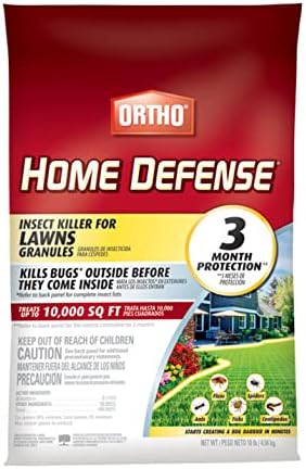 Ortho Home Defense Insect Killer for Lawns Granules - Treats up to 10,000 sq. ft., Lawn Insect Killer Kills Ants, Ticks, Fleas, Spiders, Centipedes & Other Listed Bugs, Fast Acting, 10 lbs. - Image 8