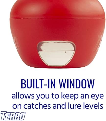 TERRO T2502 Ready-to-Use Indoor Fruit Fly Trap with Built in Window - 2 Traps + 90 day Lure Supply - Image 6