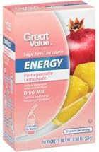Great Value Energy Drink Mix Variety Bundle, 0.88-1.13 oz box with 10 Drink Packets (Pack of 4) includes 1-Box Blueberry Acai + 1-Box Wild Strawberry + 1-Box Dragon Fruit + 1-Box Pomegranate Lemonade - Image 4