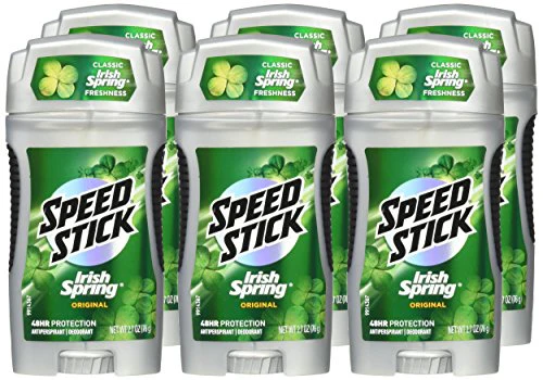Speed Stick Antiperspirant and Deodorant, Irish Spring Original - 2.7 ounce (6 Pack) - Image 3