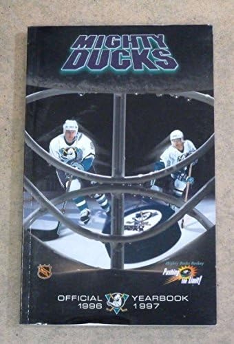 ANAHEIM MIGHTY DUCKS NHL HOCKEY MEDIA GUIDE - 1996 1997 - NEAR MINT - Image 2