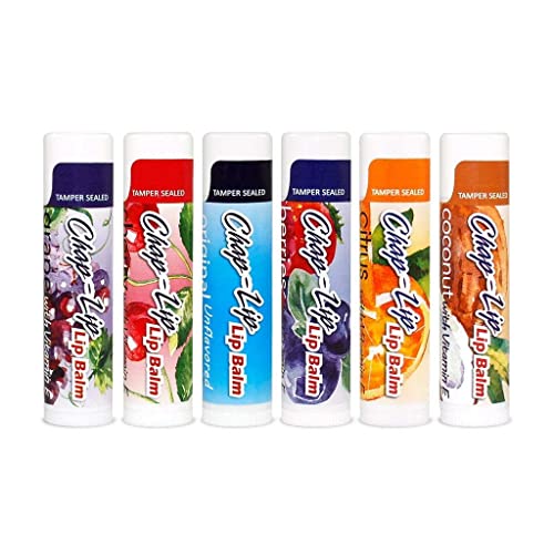 Vitamin E Lip Balm with Coconut Oil - Lip Moisturizer Treatment - Soothing, & Refreshing, Total Hydration Treatment & Lip Therapy - Assortment of 6 Refreshing Flavors, 60 Count - Image 2