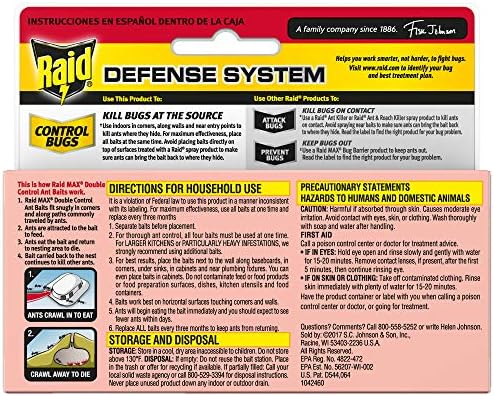 Raid Double Control Ant Baits, 4 CT (Pack - 1), plain - Image 3