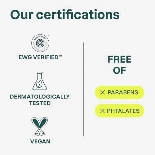 ATTITUDE Body Cream, EWG Verified Moisturizer, Vegan Moisturizing Products For Dry Skin, Dermatologically Tested, Ginseng and Grapeseed Oil, 8 Fl Oz - Image 5