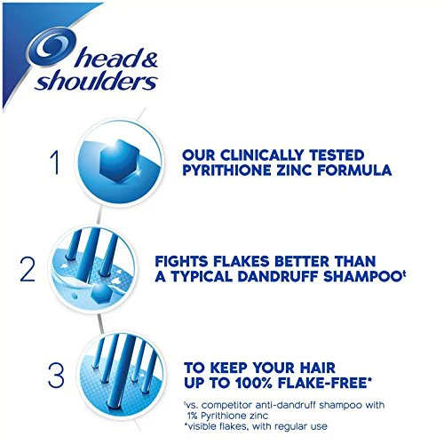 Head & Shoulders Classic Clean 2-in-1 Anti-dandruff Shampoo + Conditioner, 32.1 Fl Oz - Image 3