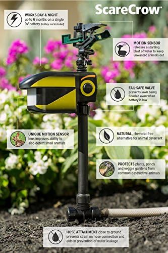 COSTWAY Scarecrow Motion Activated Animal Repellent - Image 17