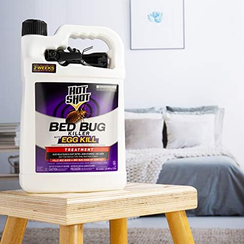 Hot Shot Ready-to-Use Bed Bug Killer Spray, Kills Bed Bugs and Bug Eggs Indoors, Kills Fleas and Dust Mites, Non-Staining, 1 Gallon - Image 7