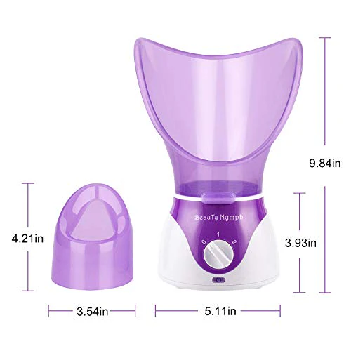 Face Steamer,Beauty Nymph Spa Home Facial Steamer Sauna Pores and Extract Blackheads, Rejuvenate and Hydrate Your Skin for Youthful Complexion- Face Steaming Skincare Deep Cleanse SPA - Image 4