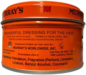 Murray's Superior Hair Dressing Pomade 3 oz. per Jar (2 Pack) - Image 2