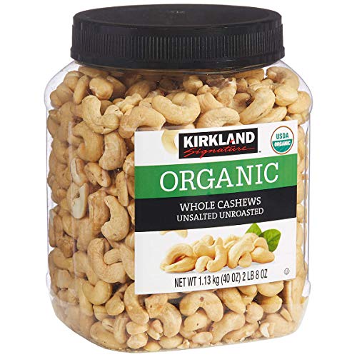 Kirkland Signature Organic Unsalted Cashew, 40 Oz - Image 4