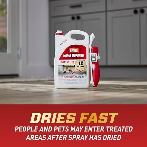 Ortho Home Defense Insect Killer for Indoor & Perimeter2 with Comfort Wand, Controls Ants, Roaches, and Spiders, 1.1 gal - Image 8