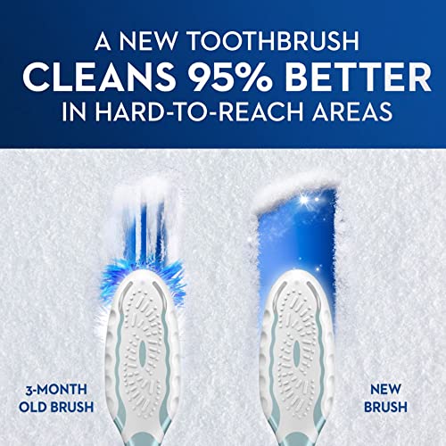 Oral-B CrossAction All In One Toothbrush, Soft, Deep Plaque Removal, 4 count - Image 3