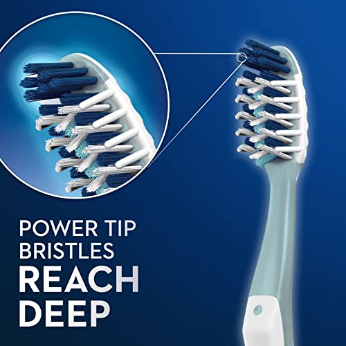 Oral-B CrossAction All In One Toothbrush, Soft, Deep Plaque Removal, 4 count - Image 6