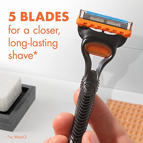Gillette Fusion5 Razor Refills for Men, 2 Razor Blade Refills - Image 4