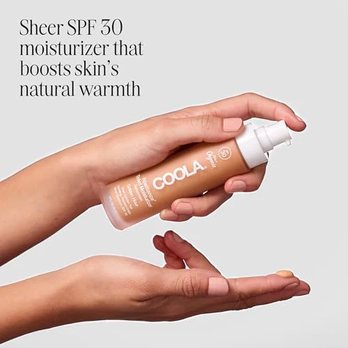 COOLA Organic Rosilliance BB Cream With SPF 30, Tinted Moisturizer Sunscreen & Foundation, Dermatologist Tested, 1.5 Fl Oz - Image 2