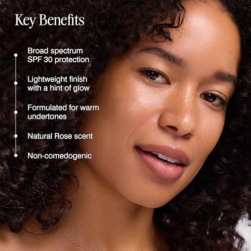 COOLA Organic Rosilliance BB Cream With SPF 30, Tinted Moisturizer Sunscreen & Foundation, Dermatologist Tested, 1.5 Fl Oz - Image 3