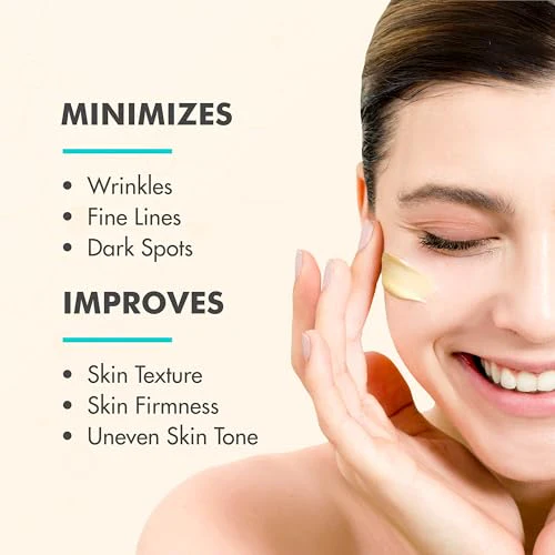 Ebanel Retinol Cream for Face with Collagen, Peptides, Niacinamide, Ceramides, Retinol Moisturizer with Vitamin C & B5, Hyaluronic Acid, Pore Minimizer Anti Aging Wrinkle Cream for Women and Men - Image 3