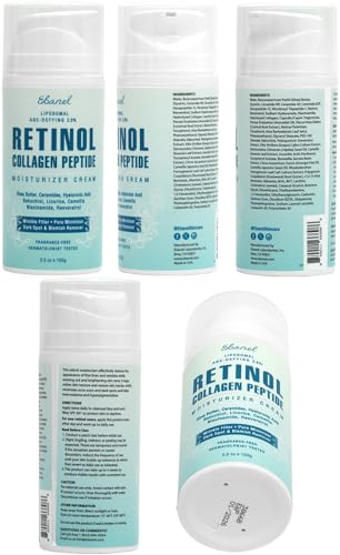 Ebanel Retinol Cream for Face with Collagen, Peptides, Niacinamide, Ceramides, Retinol Moisturizer with Vitamin C & B5, Hyaluronic Acid, Pore Minimizer Anti Aging Wrinkle Cream for Women and Men - Image 9