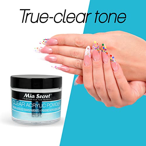 Mia Secret Clear Acrylic Powder (2oz) - Image 6
