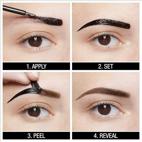 Maybelline New York Brow Tattoo Longlasting Tint, Dark Brown, 4.9 ml - Image 5