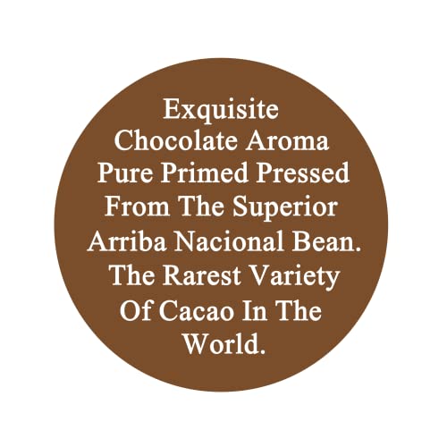 Raw Cocoa Butter 3 lbs. Bulk Jar - 100% Pure Natural Unrefined FOOD GRADE Arriba Nacional Cacao Bean, Great For Chocolate Making, Soap, Lip Balm and Moisturizer For DIY Body Butters - Image 2