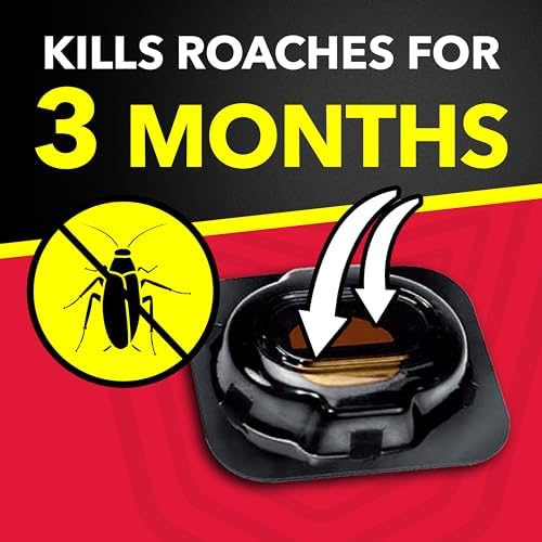 Raid Double Control Small Roach Baits, Child Resistant, For Indoor Use, Kills Roaches for 3 Months, 12 Count - Image 2
