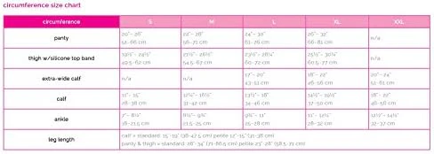 medi Assure, 20-30 mmHg Compression Stockings – Closed Toe, Knee High, Semi-Transparent Hosiery - Image 3
