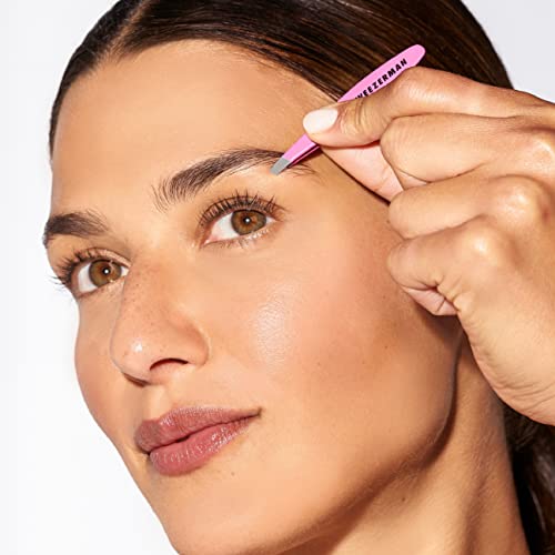 Tweezerman Mini Slant and Point Tip Tweezer - Tweezers Set for Eyebrows, Facial Hair, Ingrown Hairs - Image 4