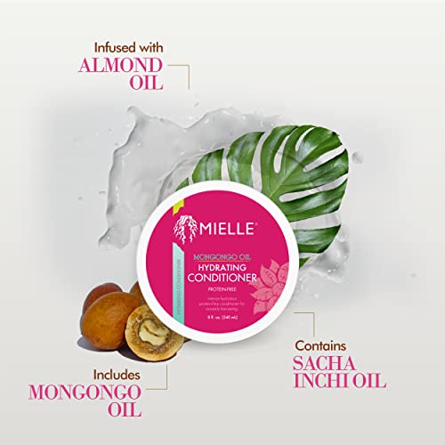 Mielle Organics Mongongo Oil Protein-Free Hydrating Conditioner, 8 Ounces - Image 3