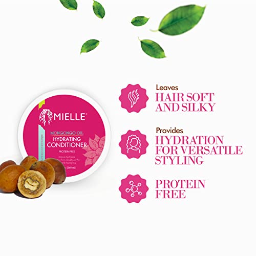 Mielle Organics Mongongo Oil Protein-Free Hydrating Conditioner, 8 Ounces - Image 4
