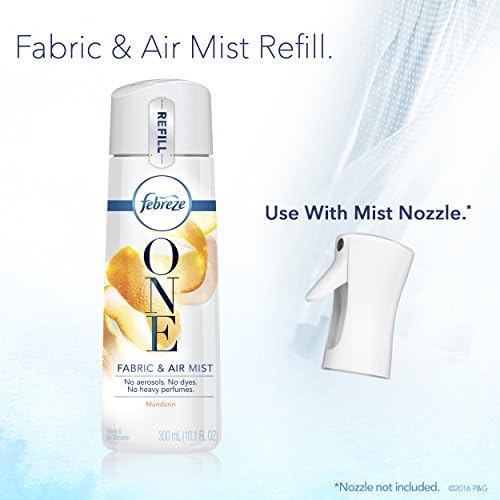 Febreze One Fabric and Air Mist Refill, Mandarin Scent, 10.1 Ounce - Image 4