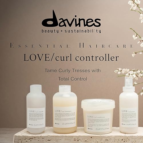 Davines LOVE Curl Cream, Weightless Curl Defining Leave-On Serum For Curly And Wavy Hair, Residue-Free Softness and Shine, 5.07 Fl Oz - Image 3