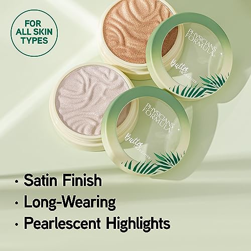 Physicians Formula Murumuru Butter Highlighter Makeup Face Powder Make Up, Champagne, Dermatologist Approved, - Image 2