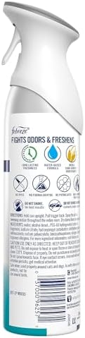 Febreze 97567 Heavy Duty Air Freshener, Crisp & Clean, 8.8 Oz (Pack of 6) - Image 6