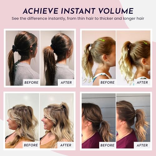 Pony Popper Hair Clip - Ultimate Solution for Full, Voluminous, and Natural Ponytails with Minimal Effort - Versatile Hair Clip for All Hair Types (Clear) - Image 4