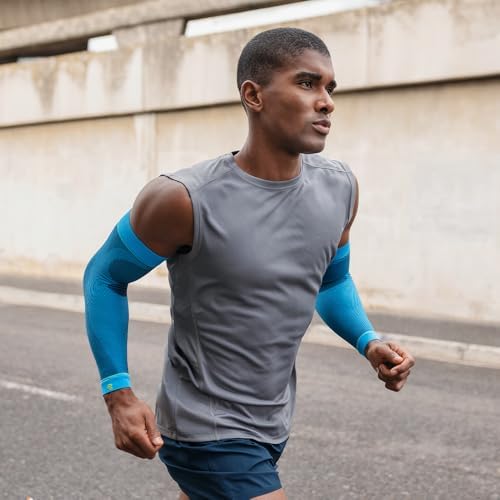 Bauerfeind Sports Compression Arm Sleeves - Gradient Compression Improves Oxygen/Blood Circulation - 1 Pair - Image 9